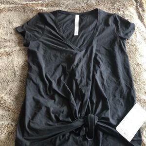Knot a problem Tee black size 6